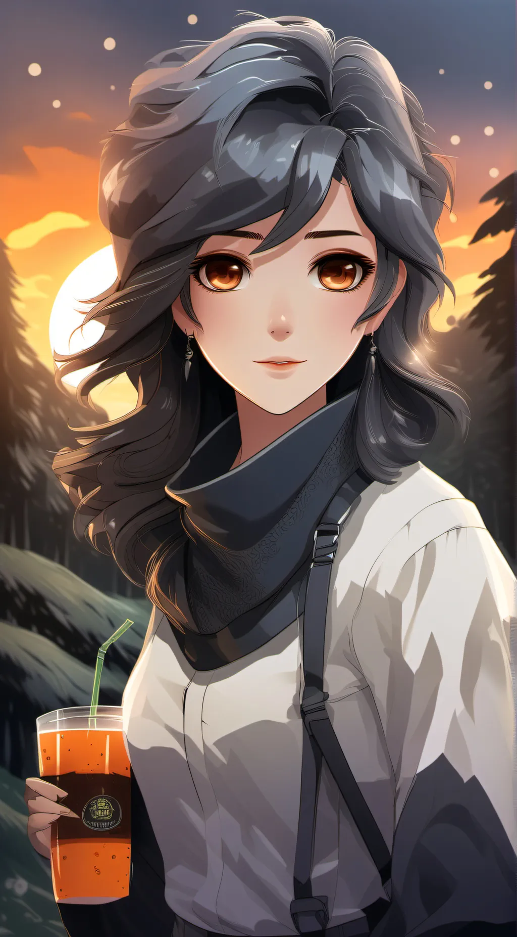 ai character: ana background