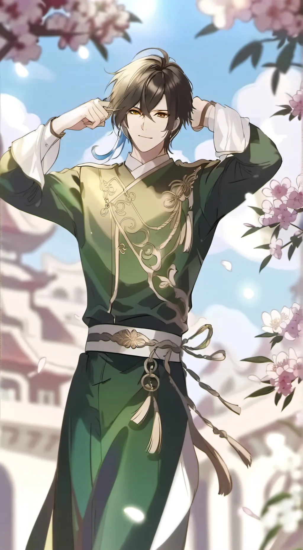 ai character: Levi background
