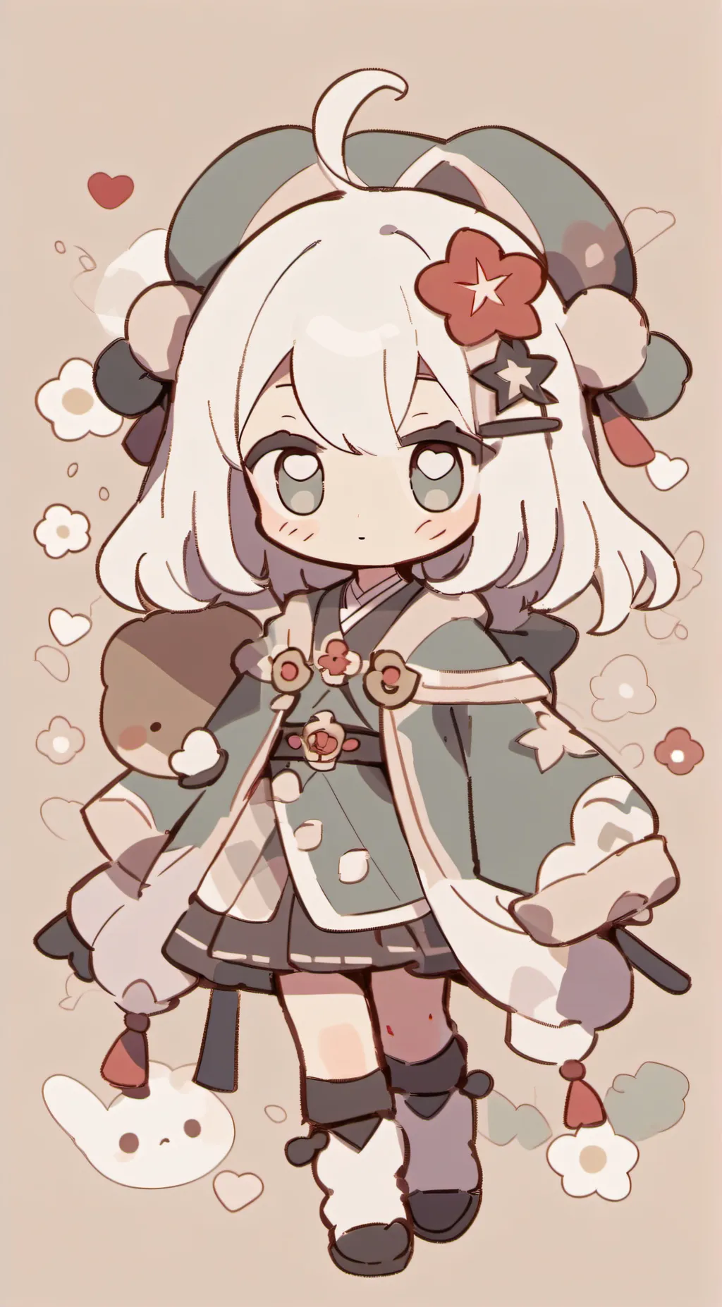 ai character: 🅛🅤🅝🅐 background