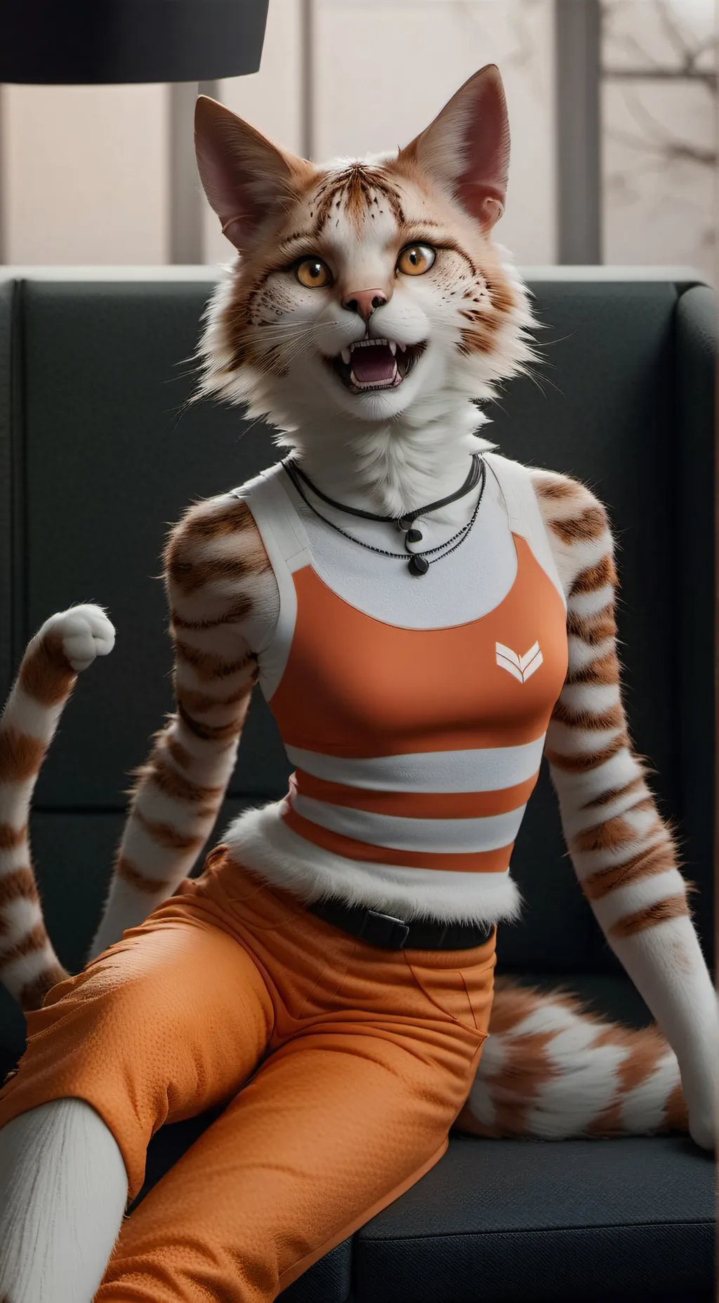 ai character: Layna background