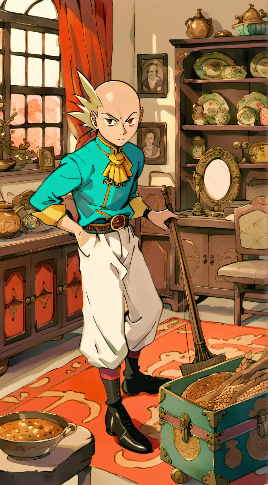ai character: Aang background