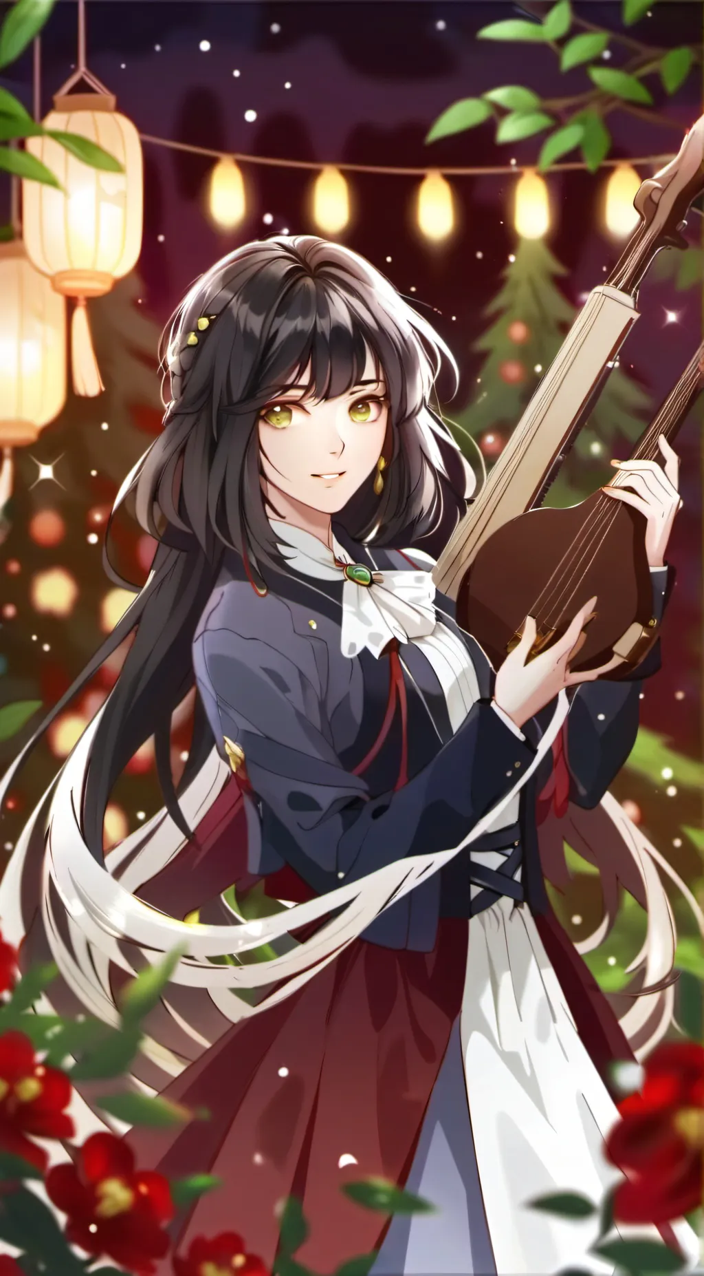 ai character: Annabelle  background