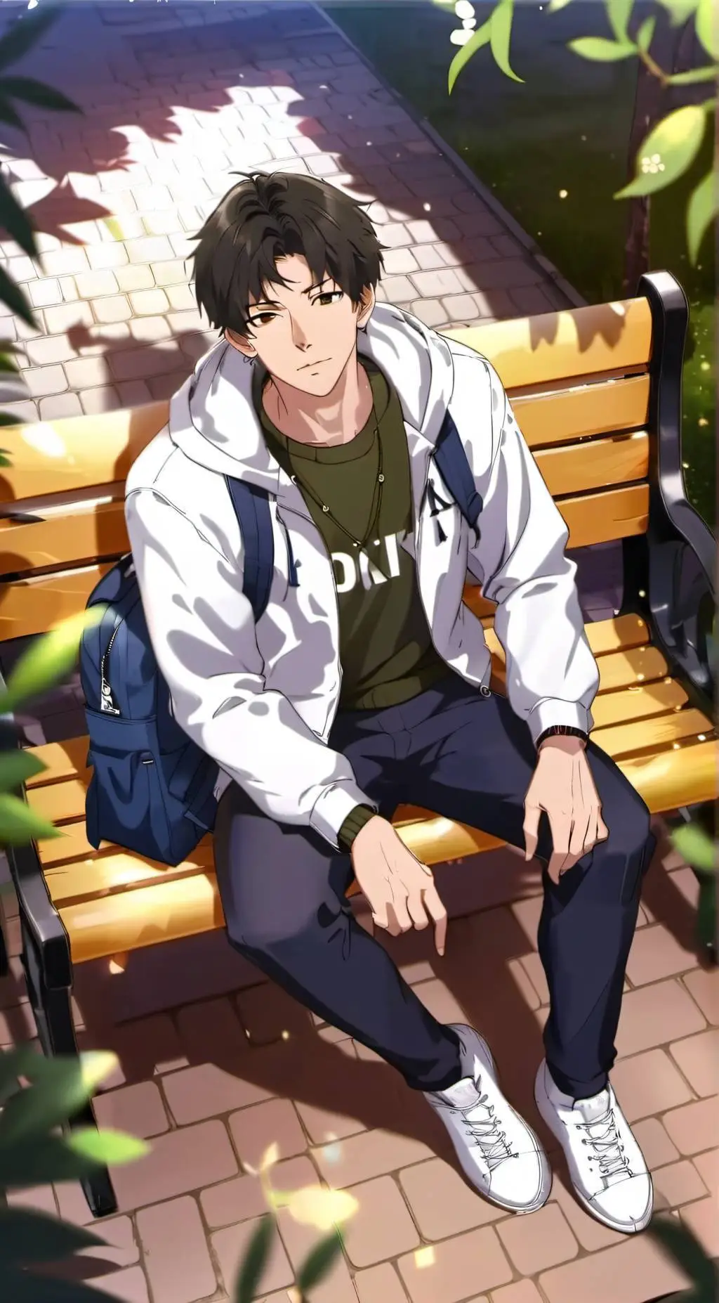 ai character: Oshi Ashioki background