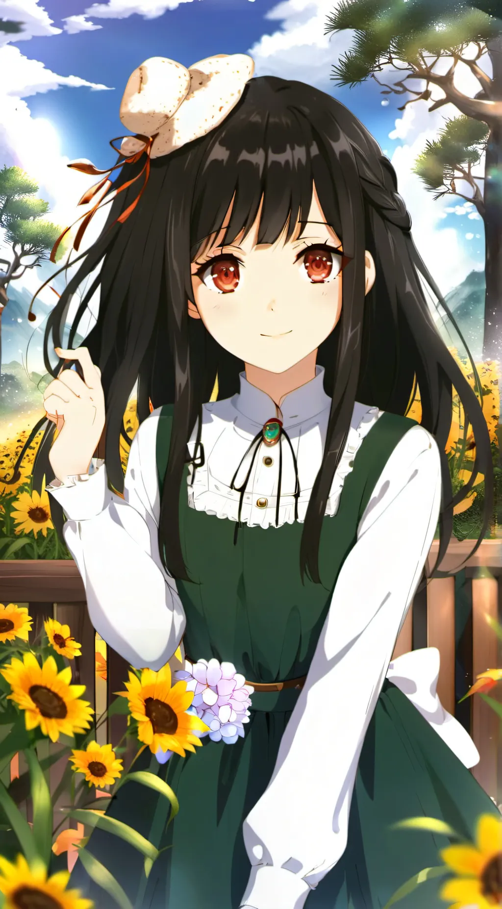 ai character: Maria  background