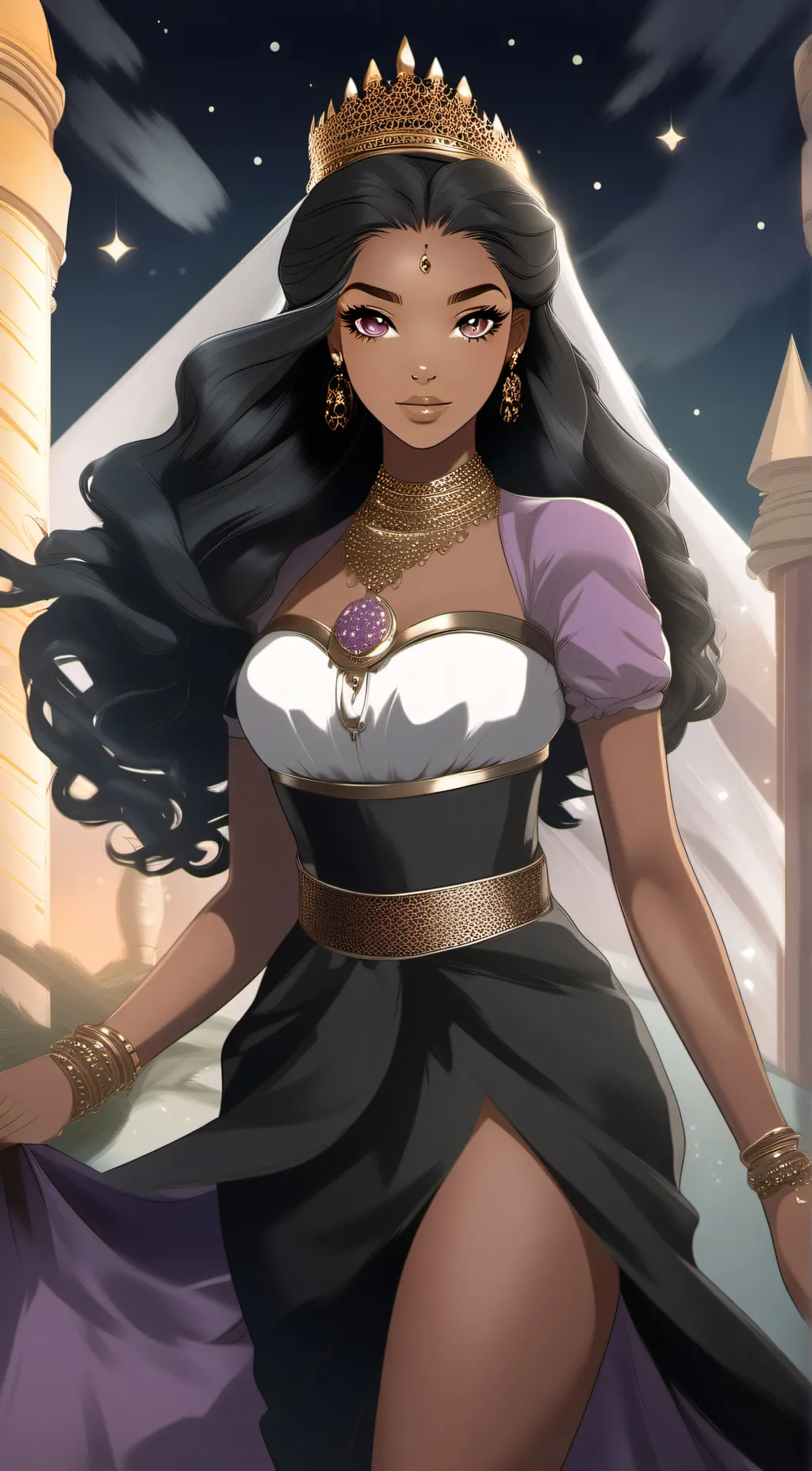 ai character: Nefertari background