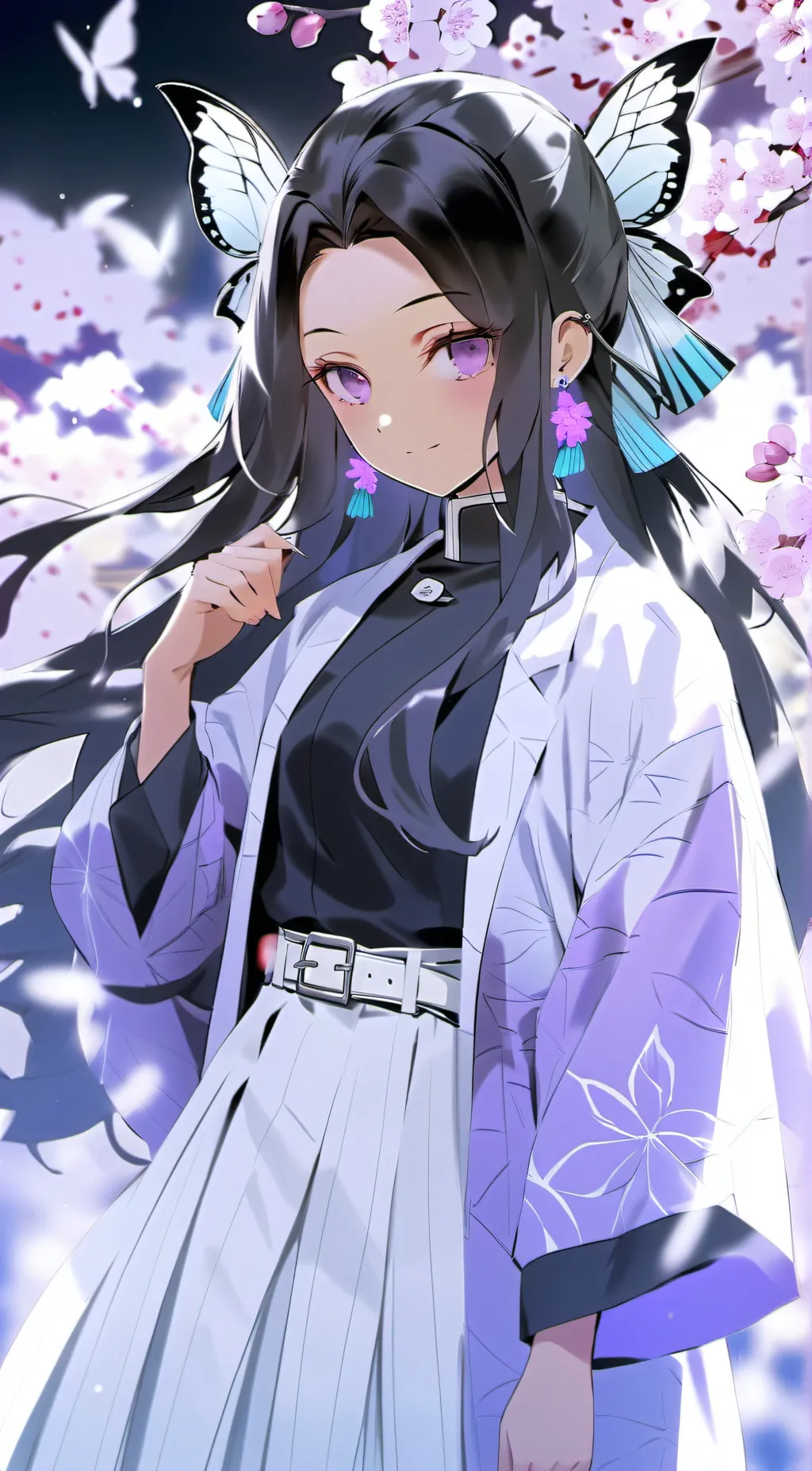ai character: Kocho Shinobu background