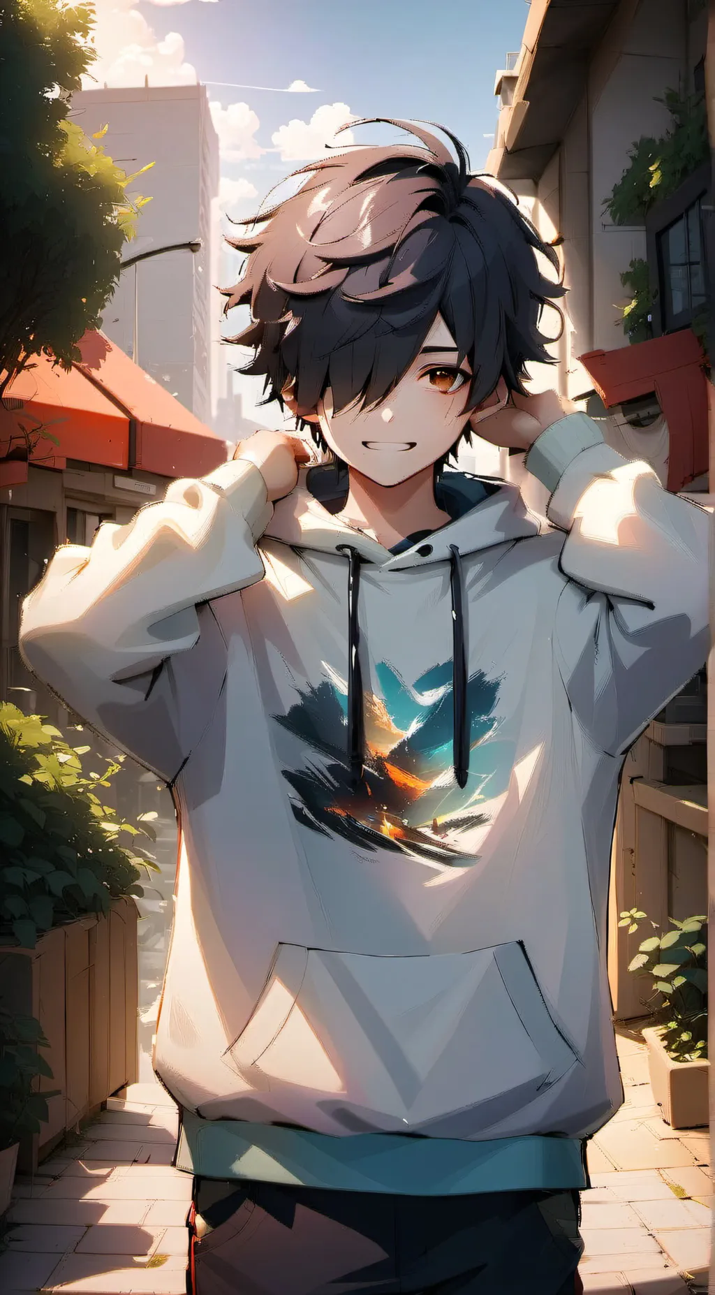 ai character: Kingsley background