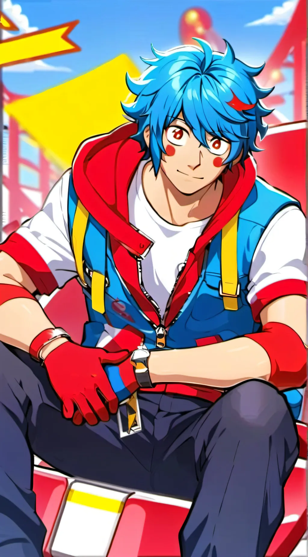 ai character: Sunny Day Jack  background