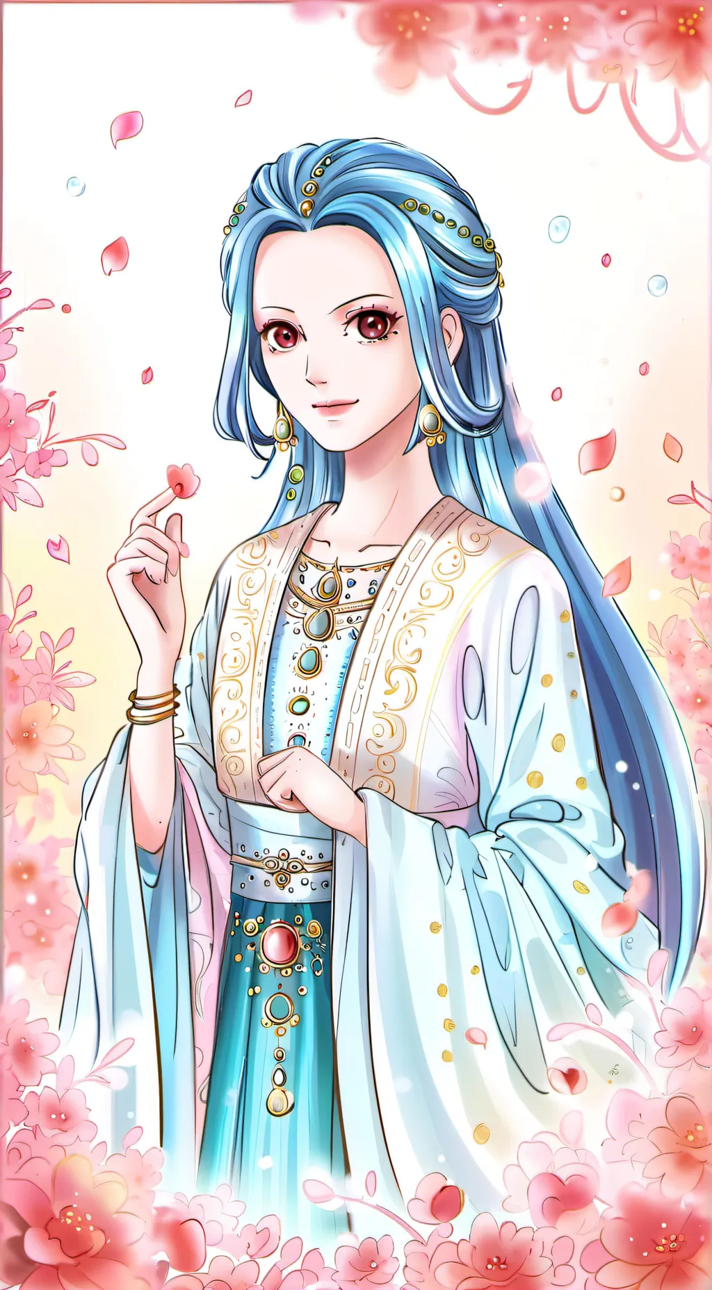 ai character: Nefertari Vivi background