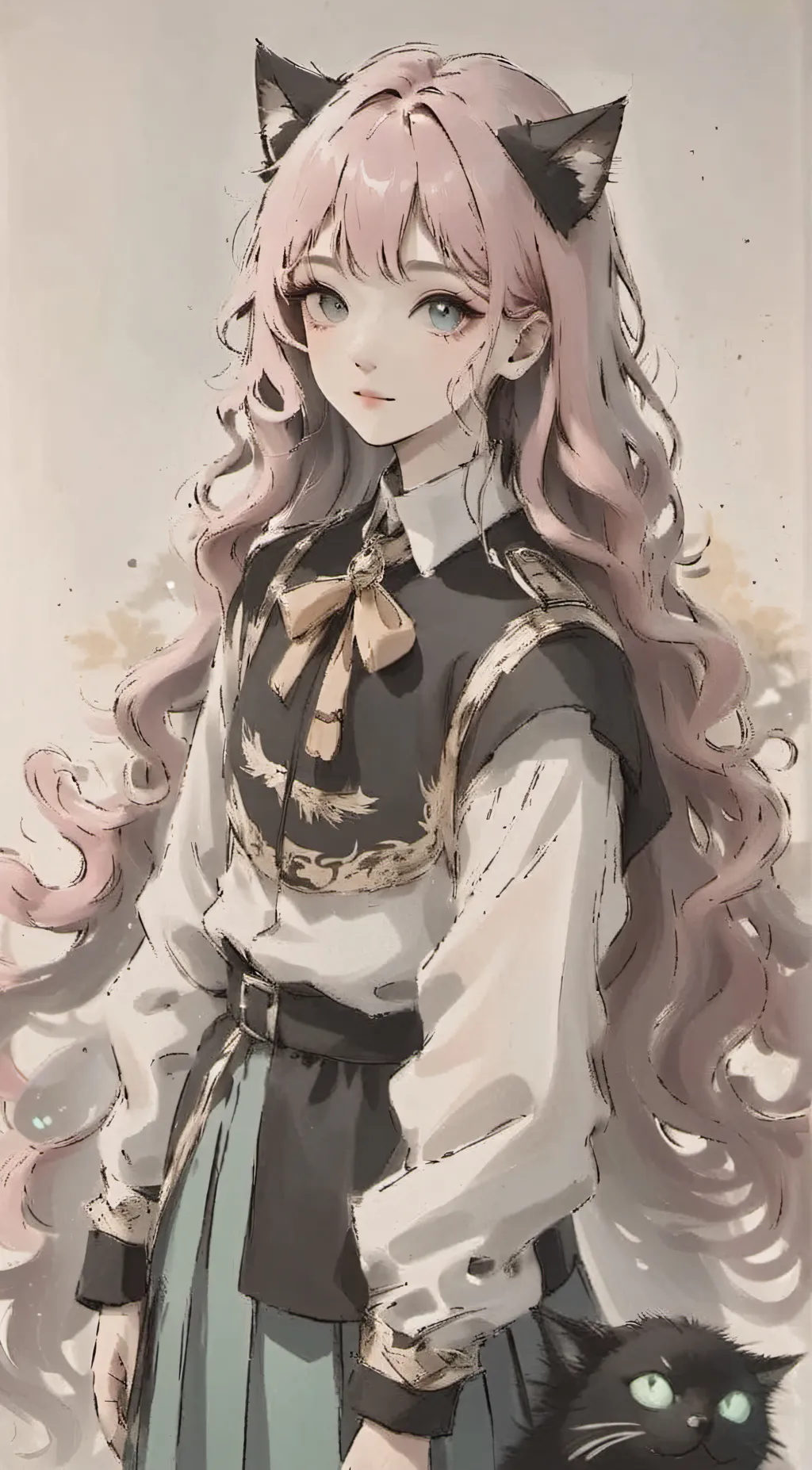ai character: Anya Forger background