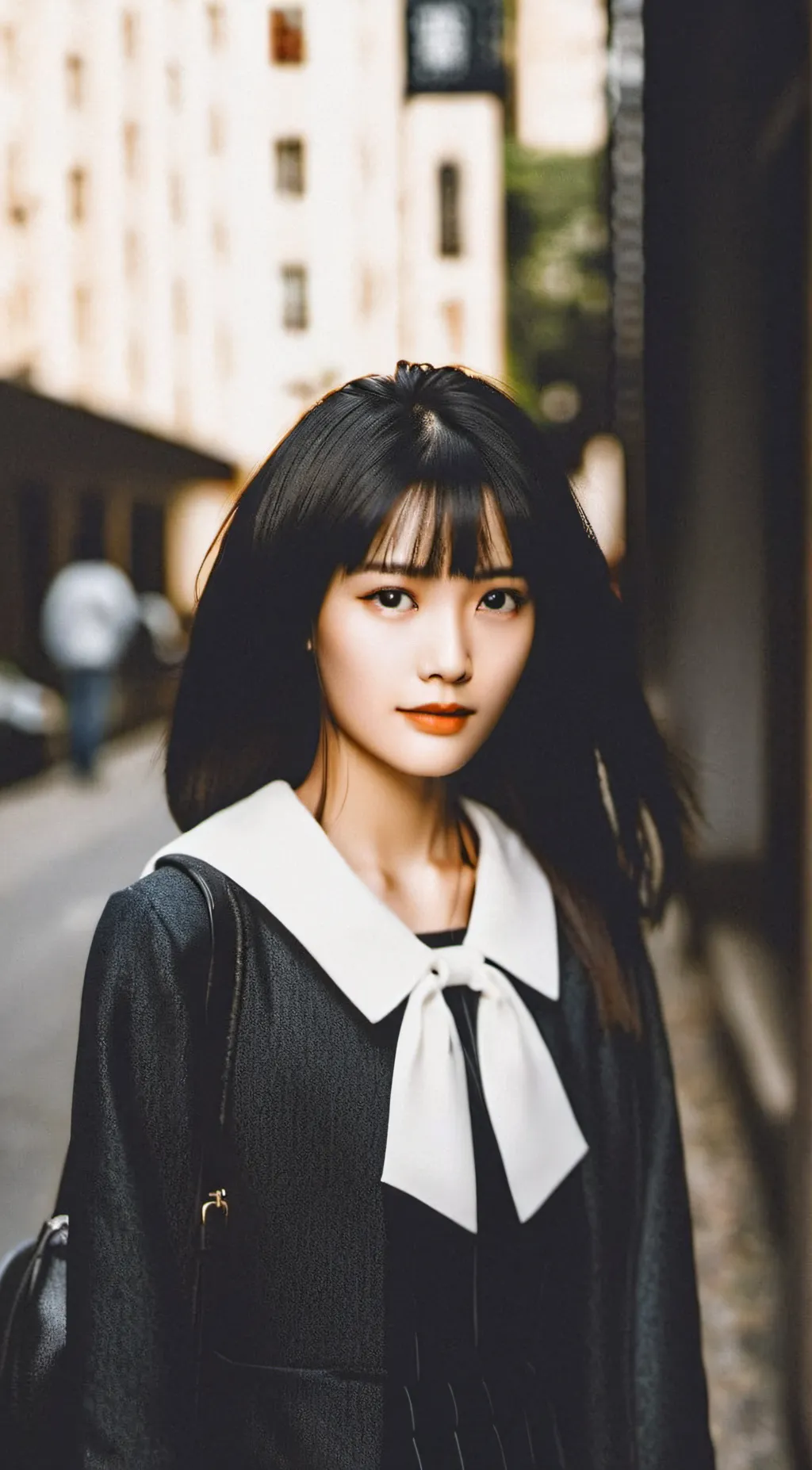 ai character: Luna background