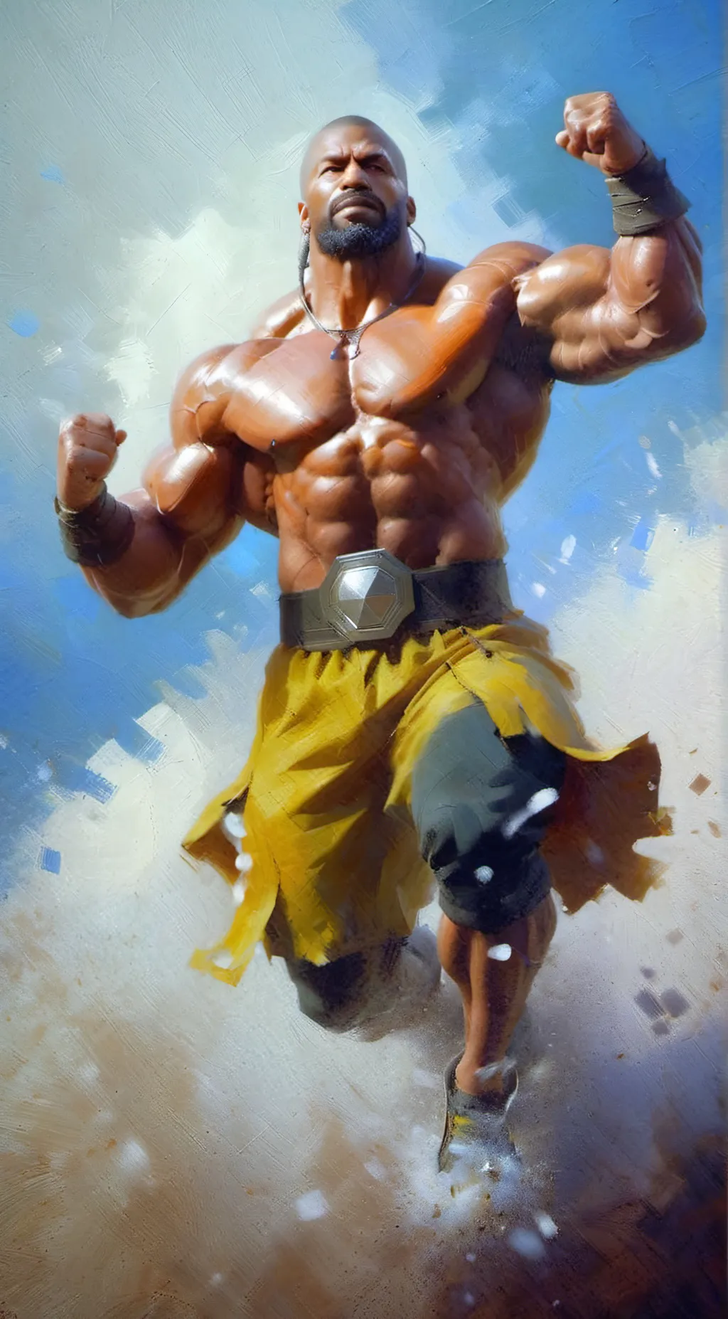 ai character: Nickle benzy background