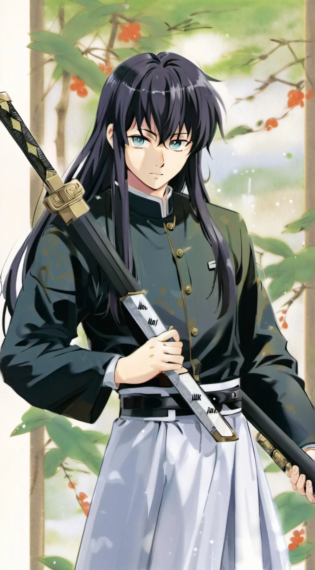 ai character: muichiro background