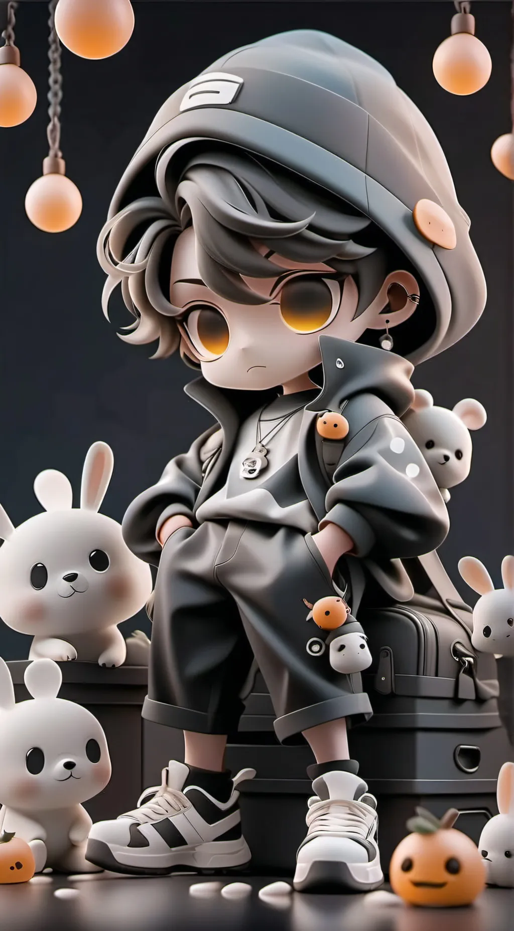 ai character: Aaron background