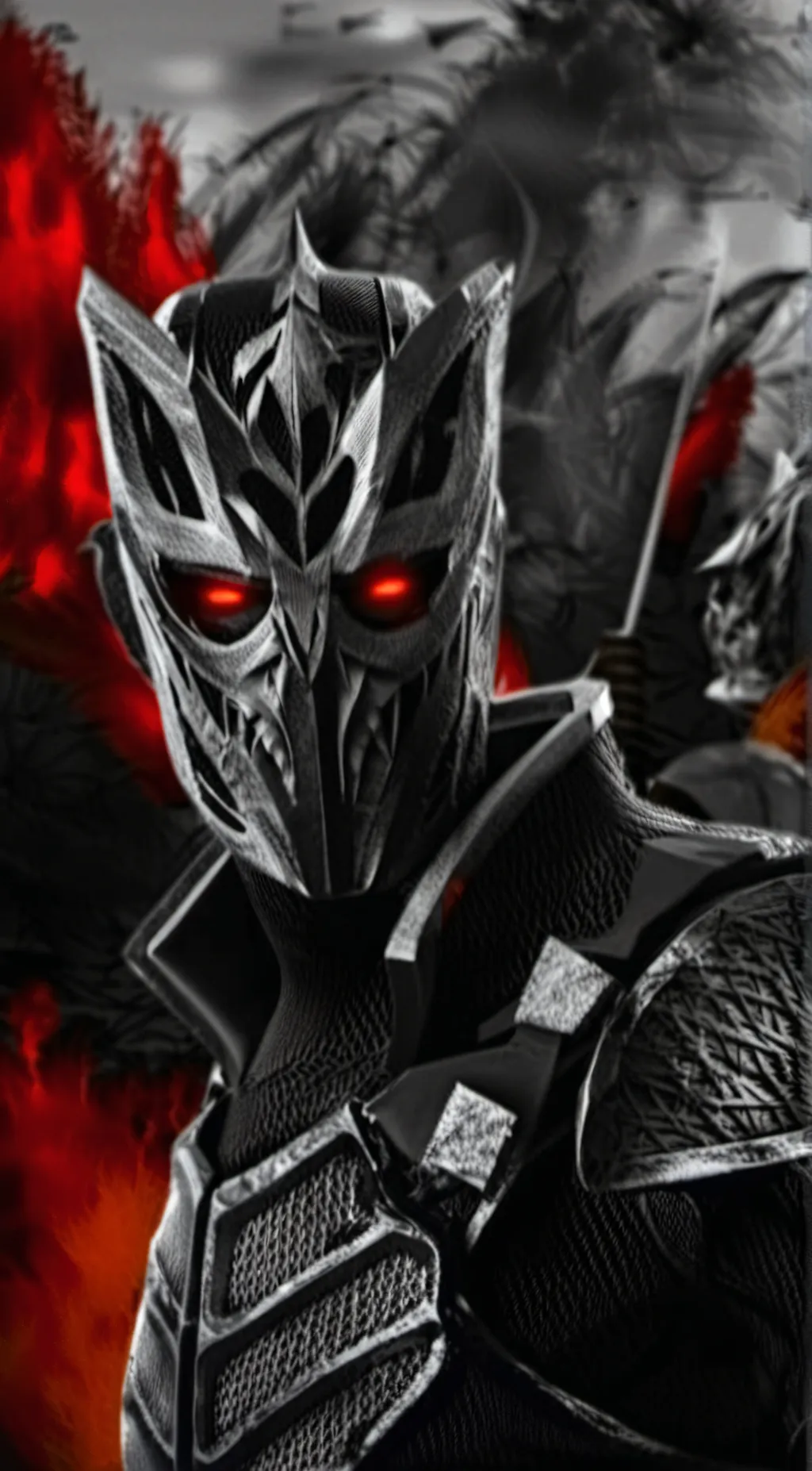 ai character: shadow background