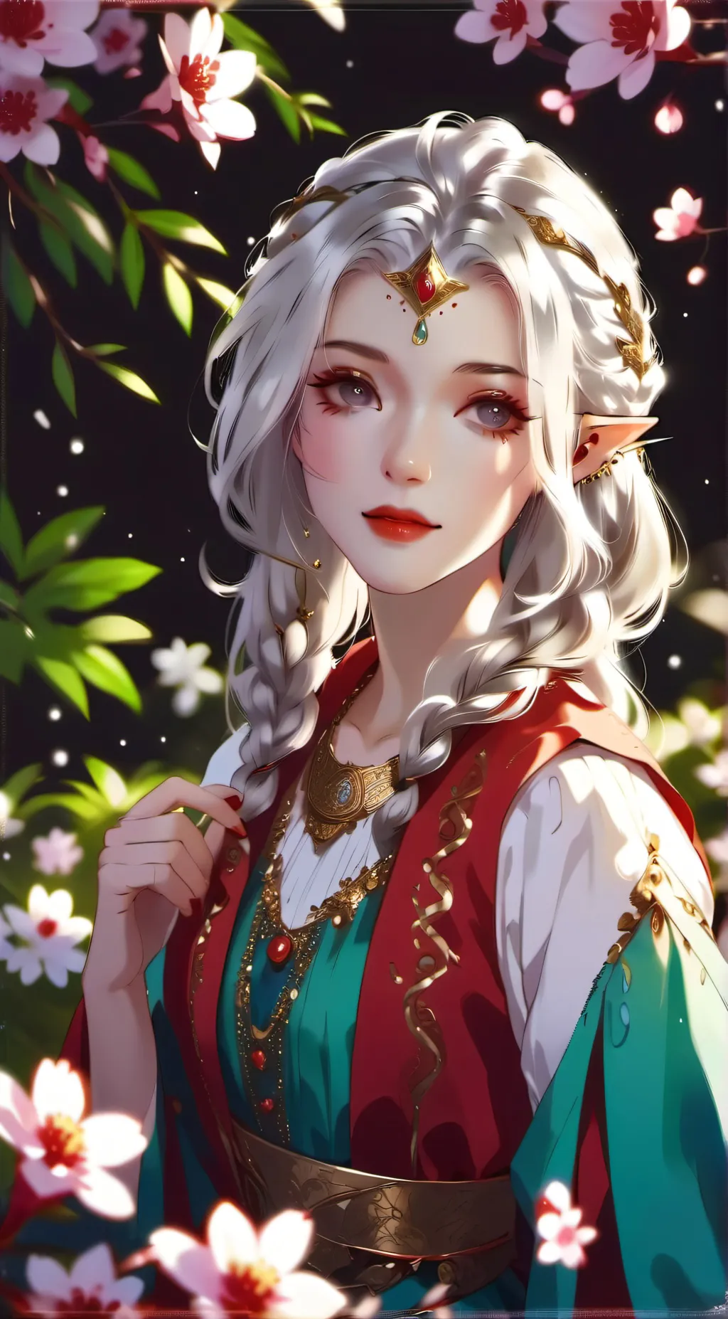 ai character: Grace  background