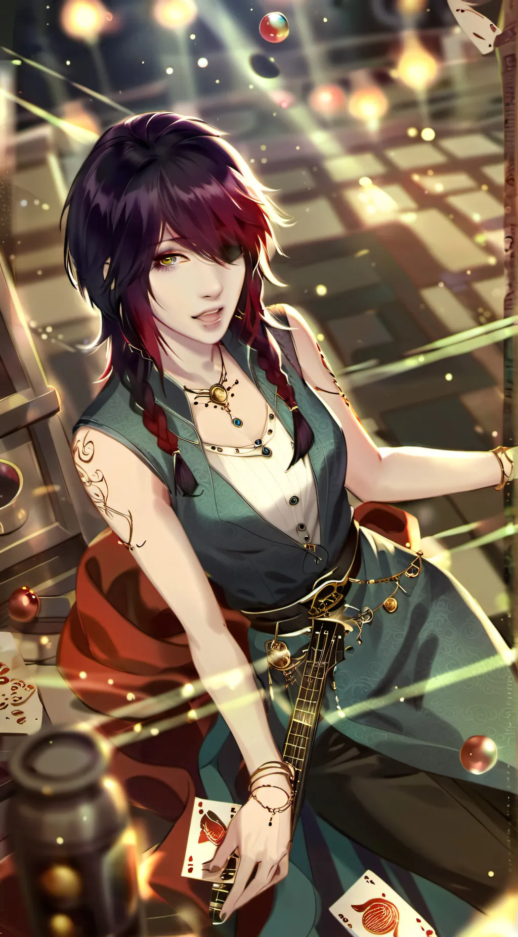 ai character: ling  background