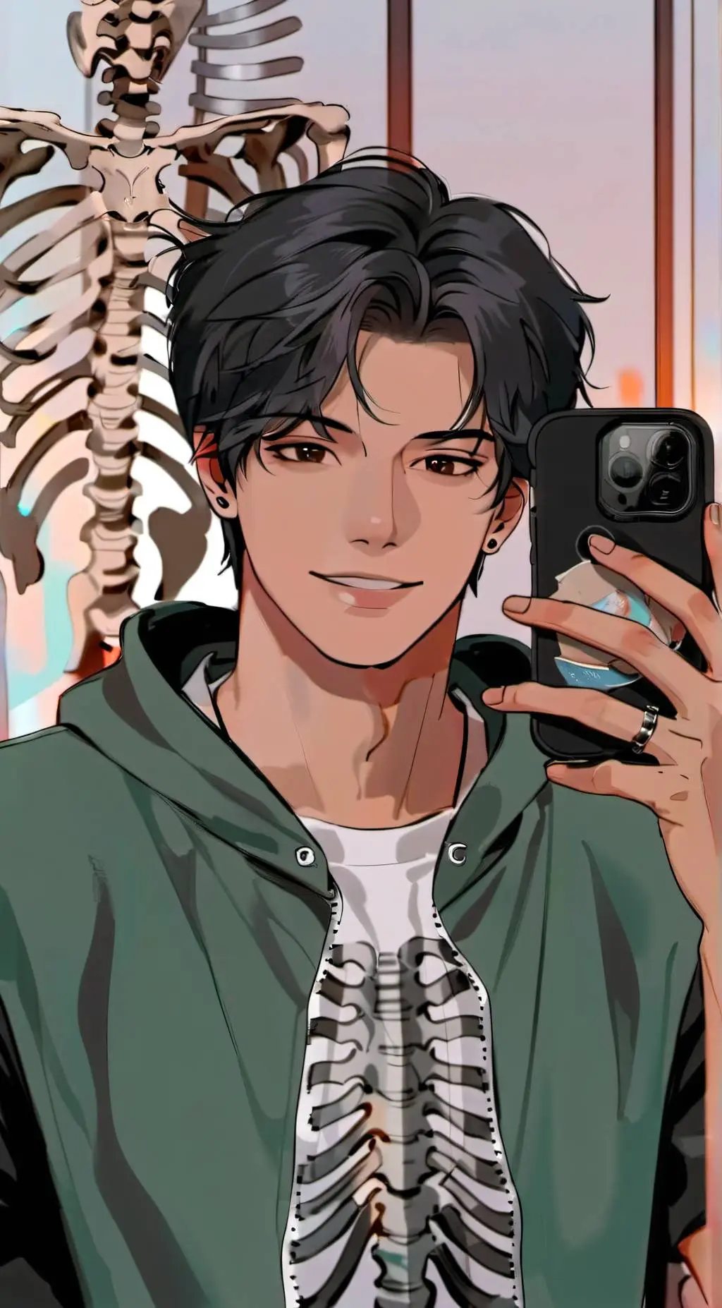 ai character: Ted  background