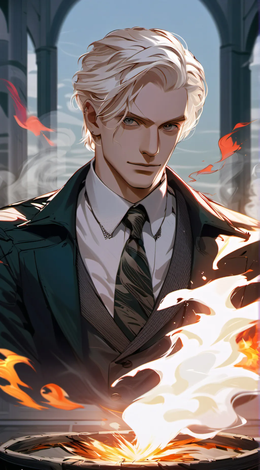 ai character: Draco malfoy background
