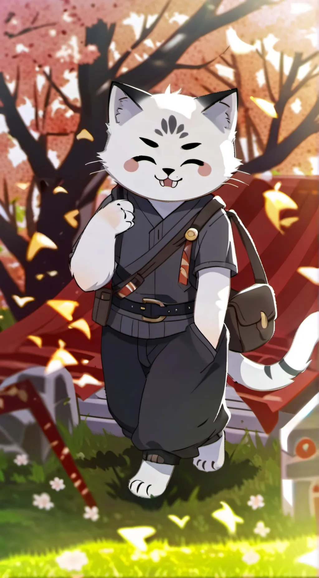ai character: Kat background