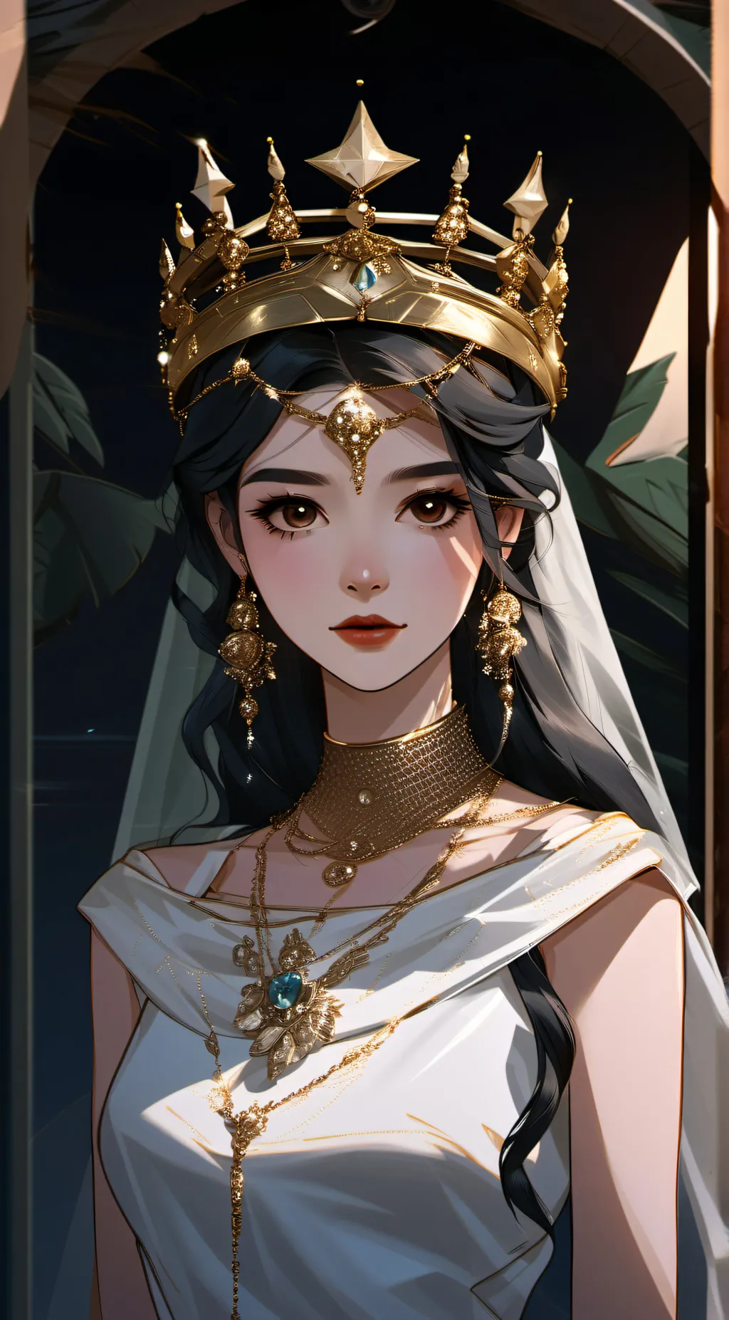 ai character: Aria  background