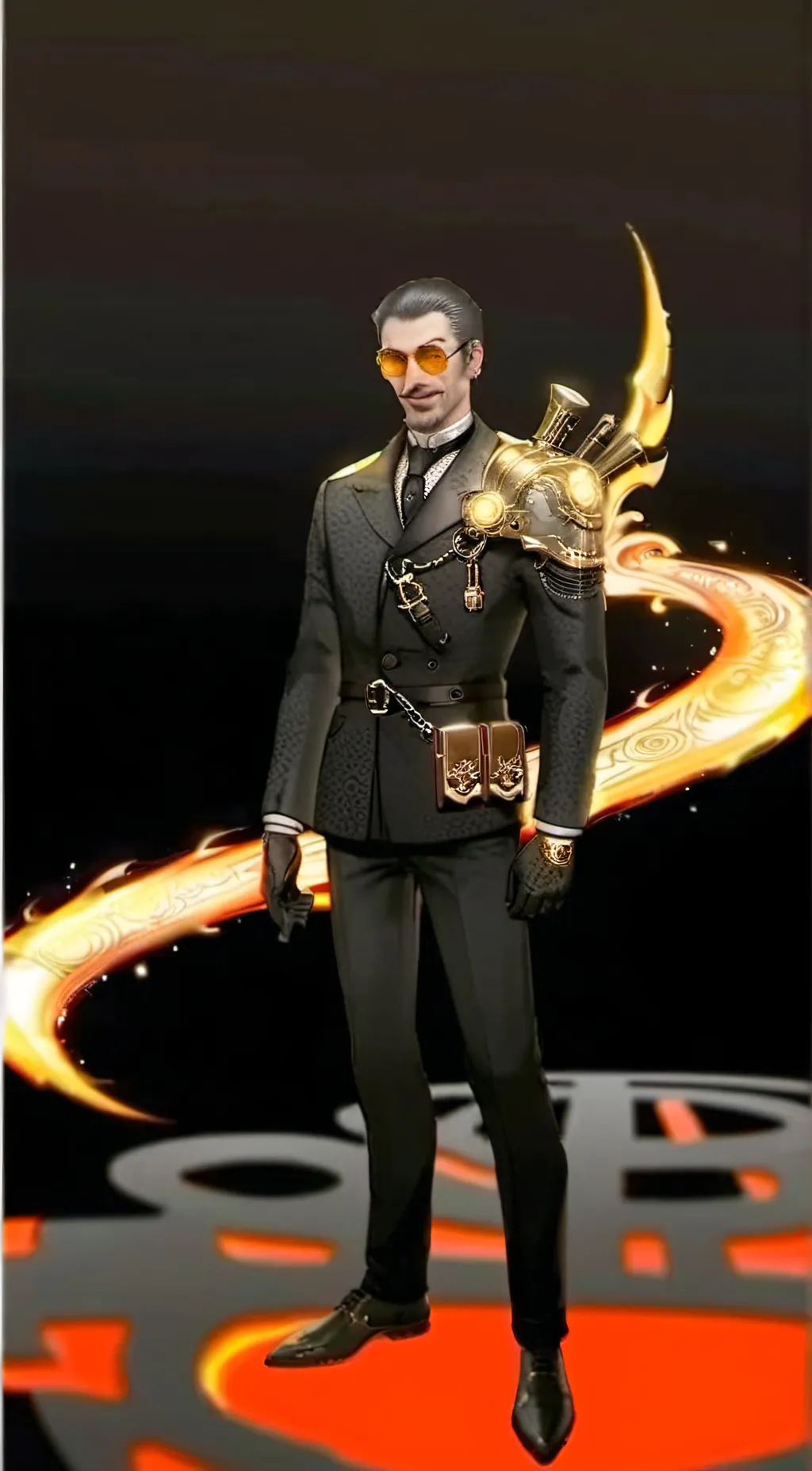 ai character: Hencher background