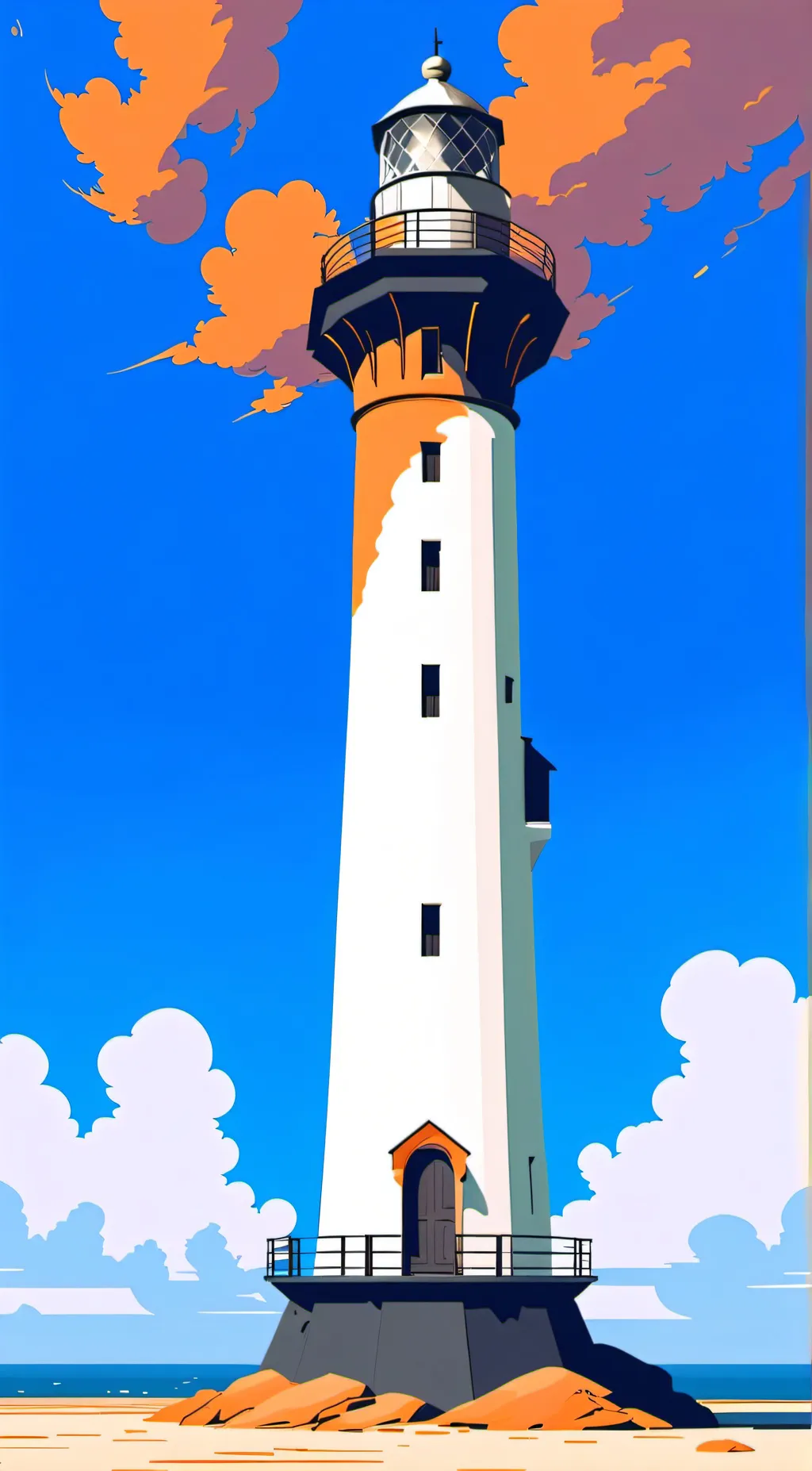 ai character: Emoji Cat heat background