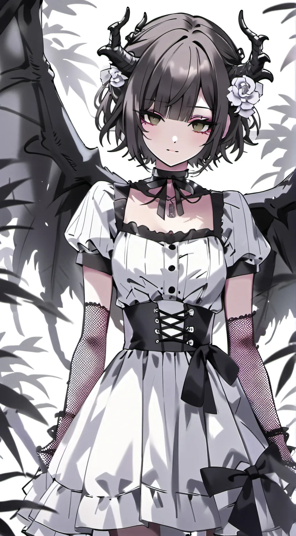 ai character: Moon dust background