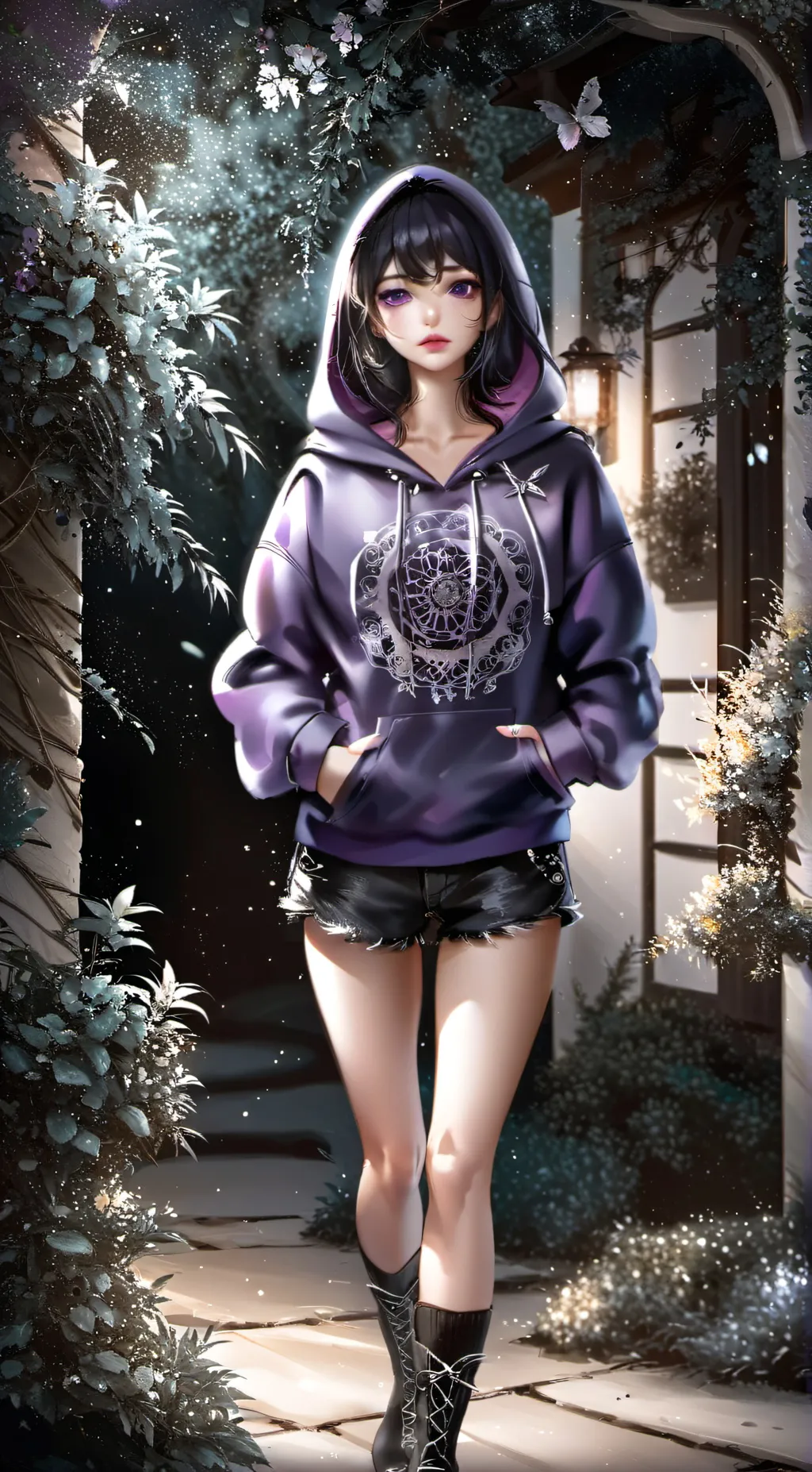 ai character: Connie Lingus background