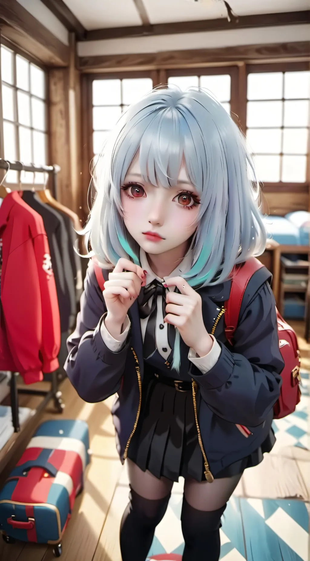 ai character: Nemui  background