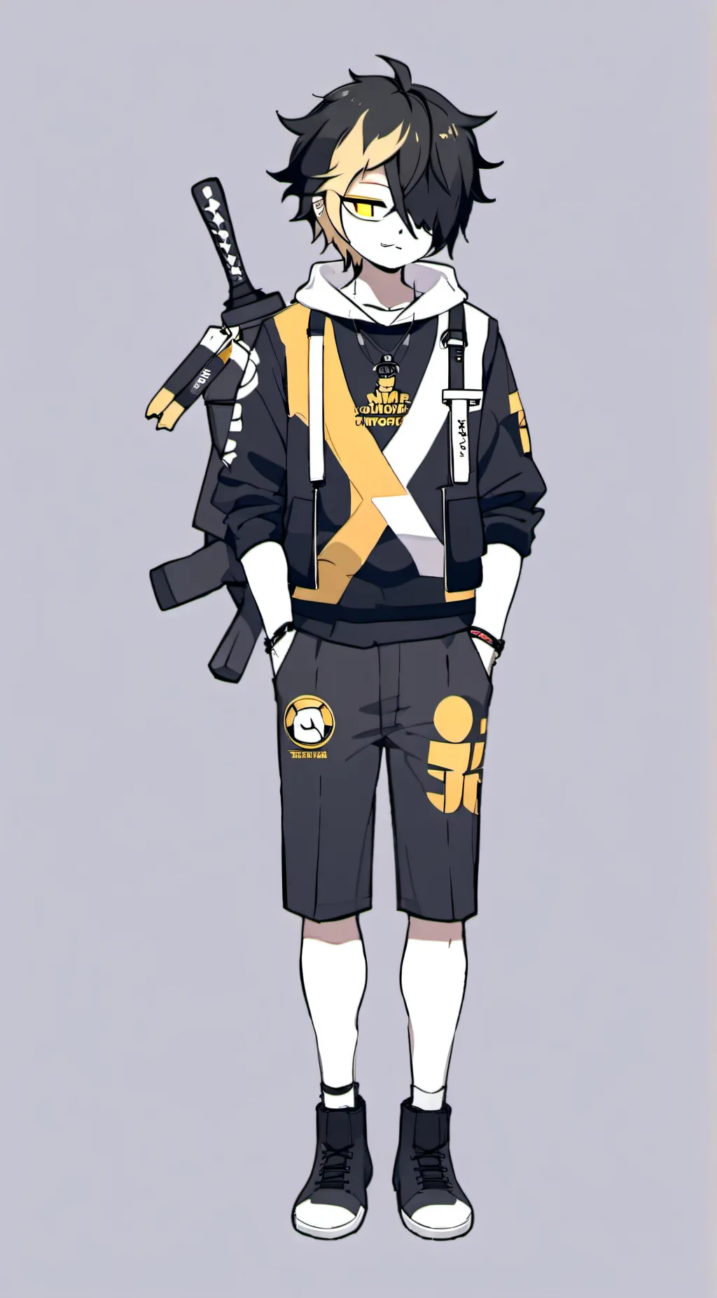 ai character: Mark background