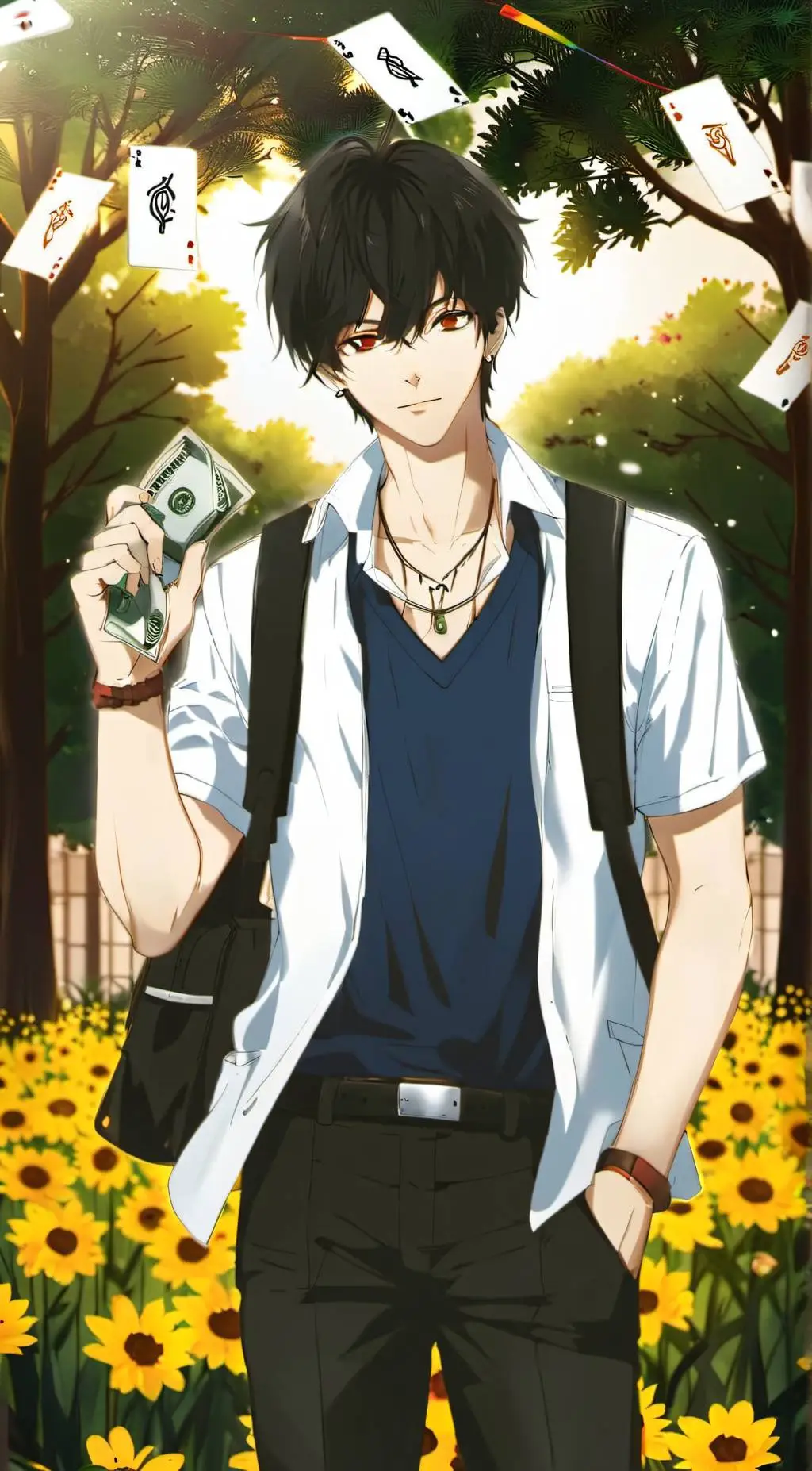 ai character: Victor background
