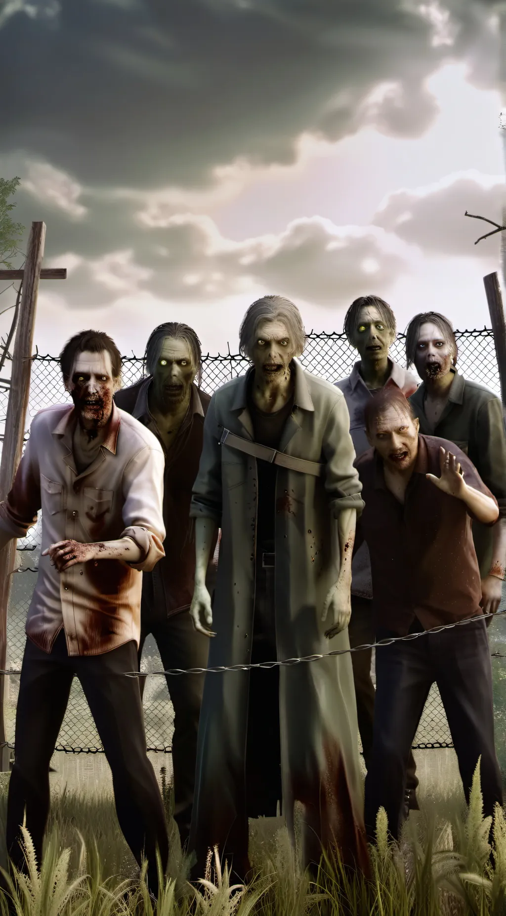 ai character: Resident Evil  background