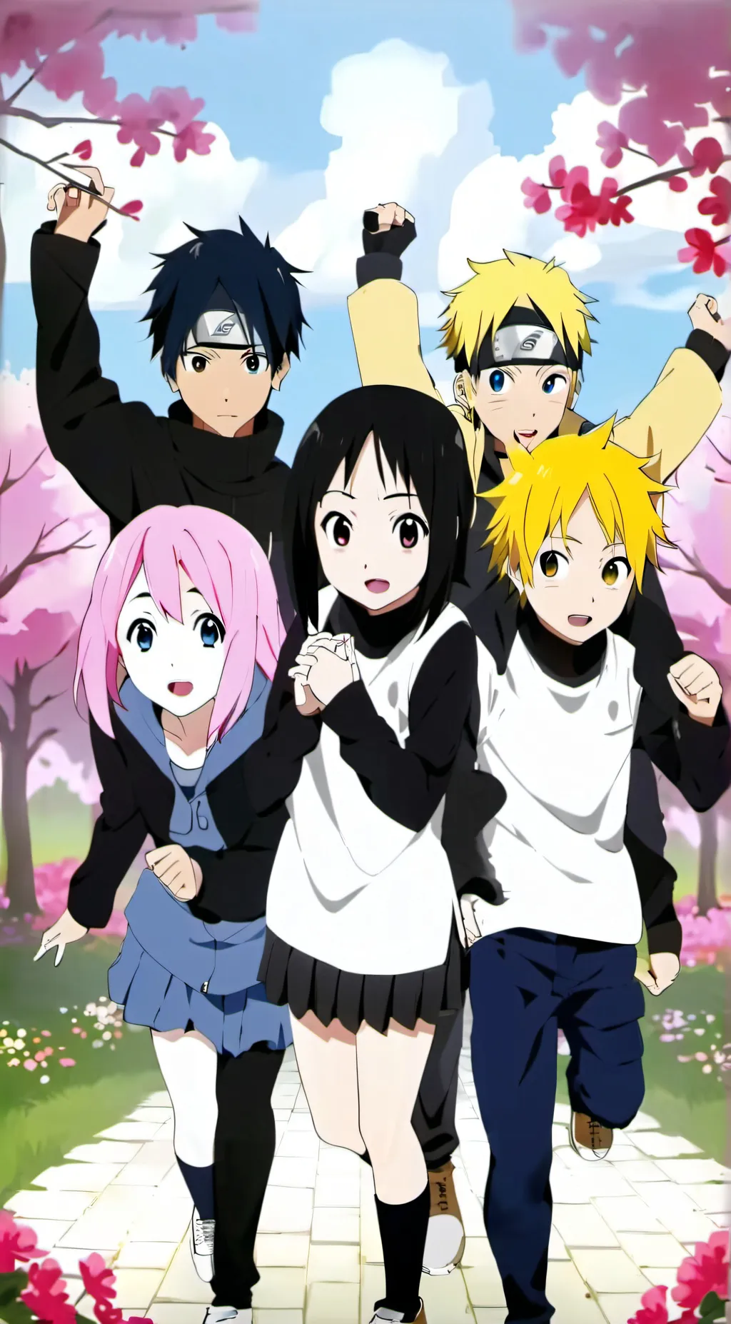 ai character: team 7 background