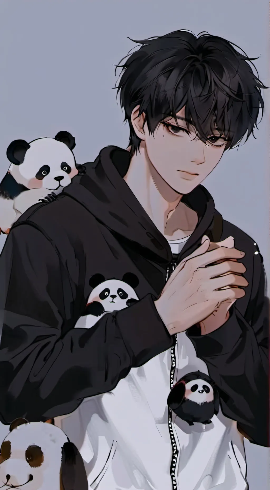 ai character: ♡damon background