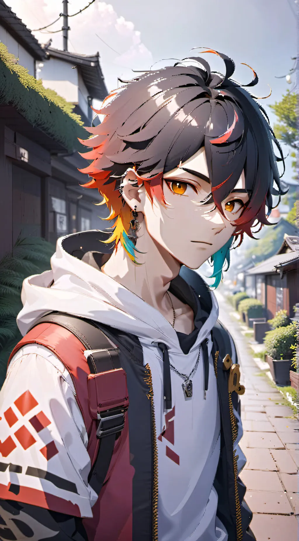 ai character: Max background