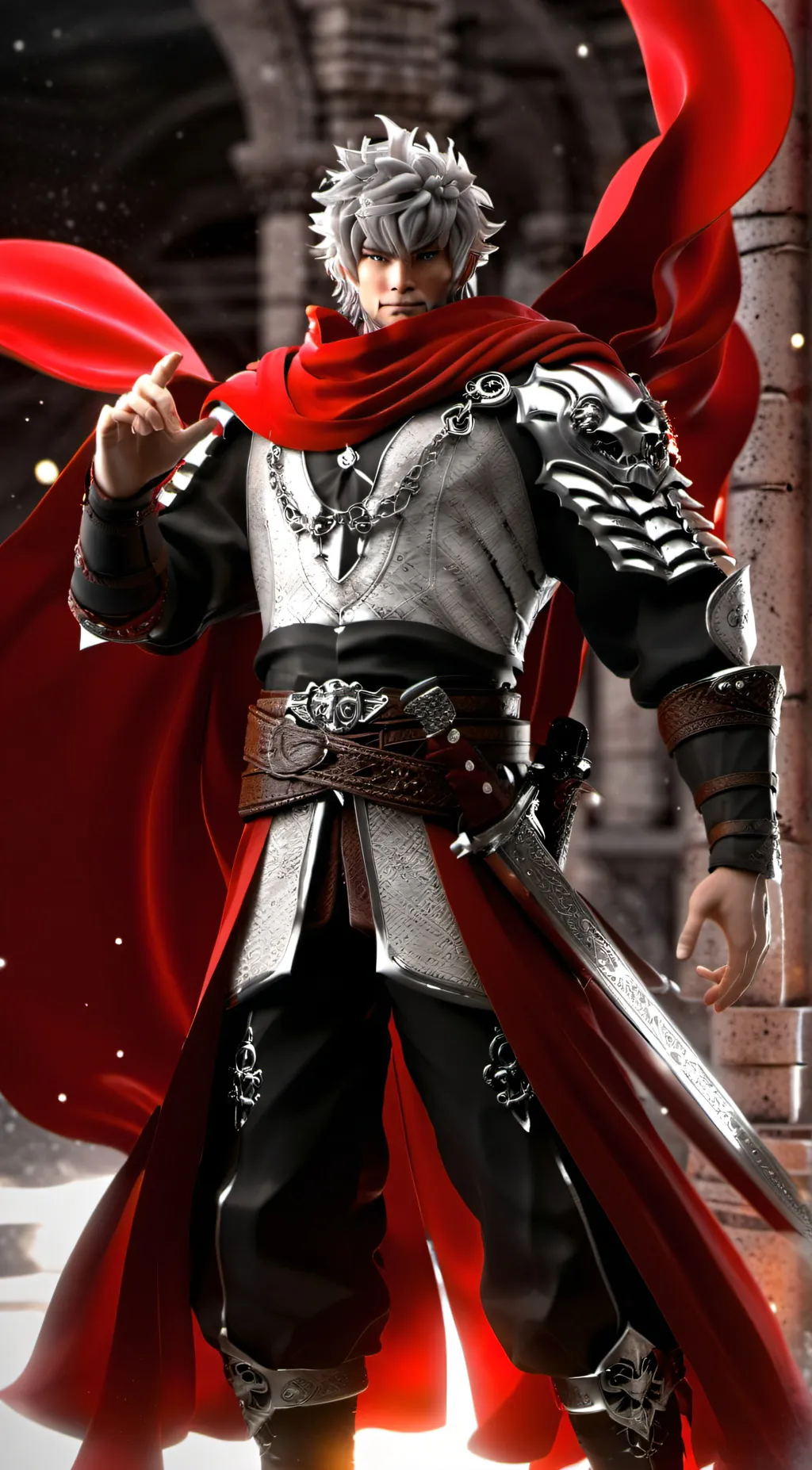 ai character: Blake background