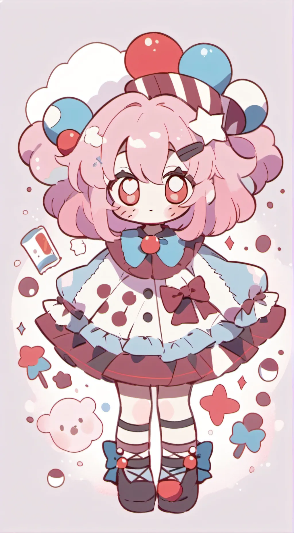 ai character: Pomni background