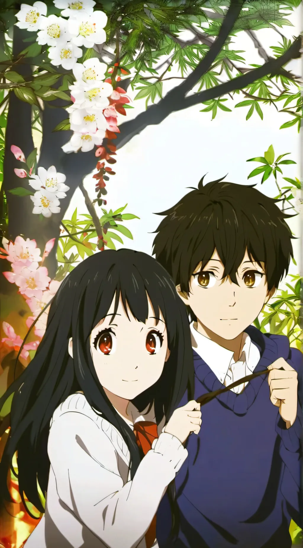 ai character: Eira and Mark background