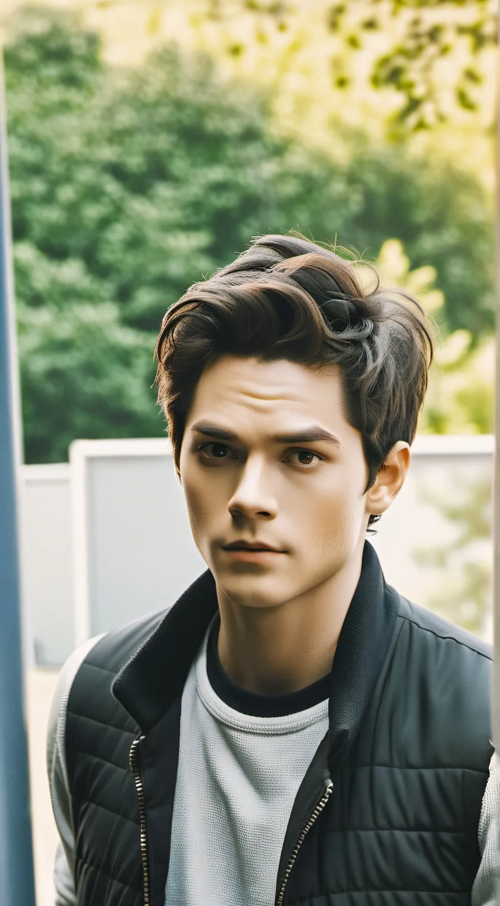 ai character: Teen wolf  background