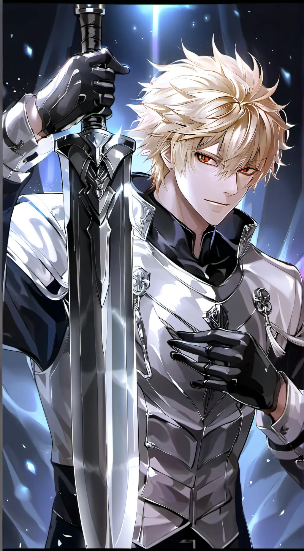 ai character: Bakugo knight background