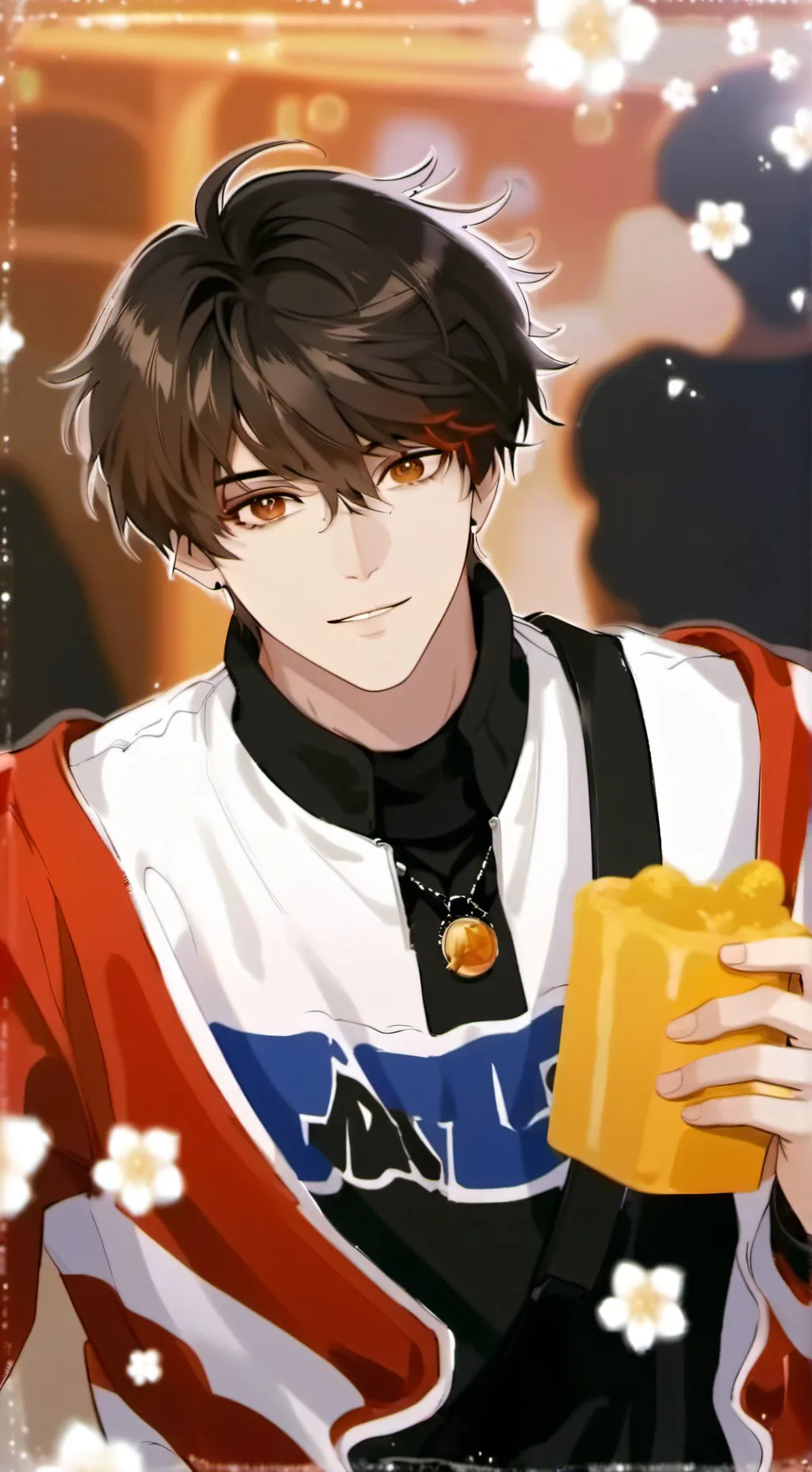 ai character: Evan  background