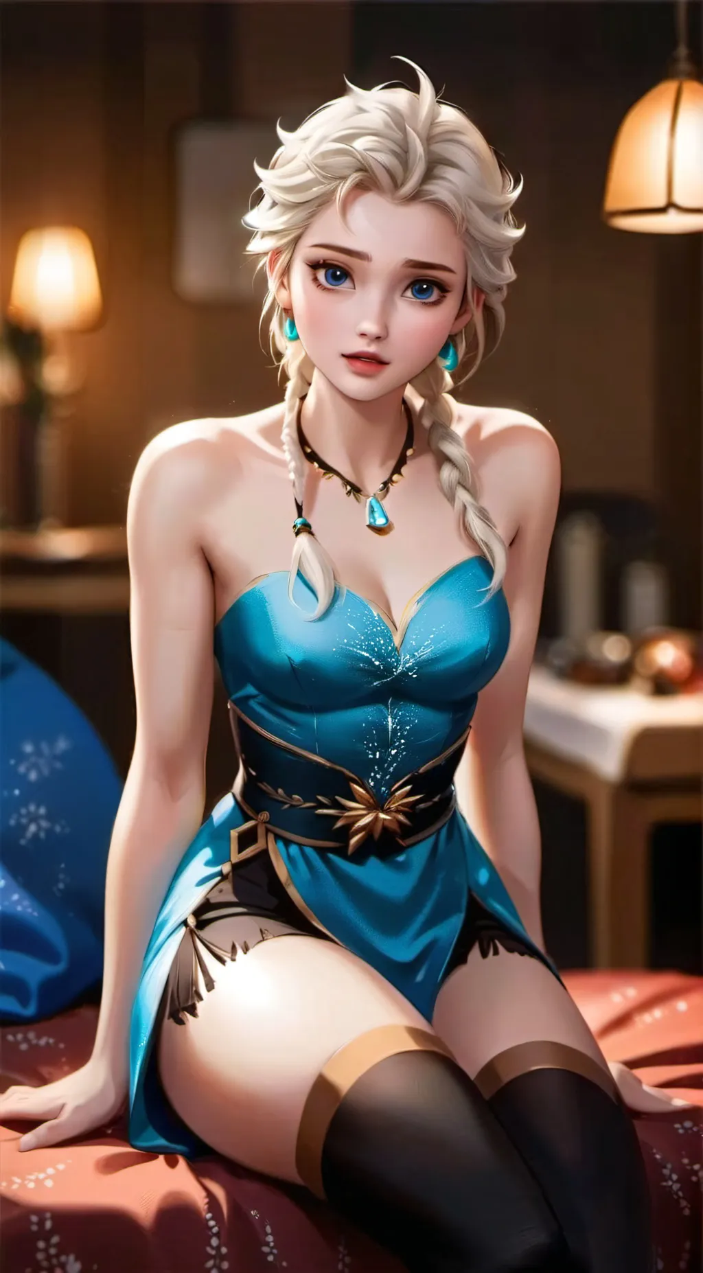 ai character: Elsa background