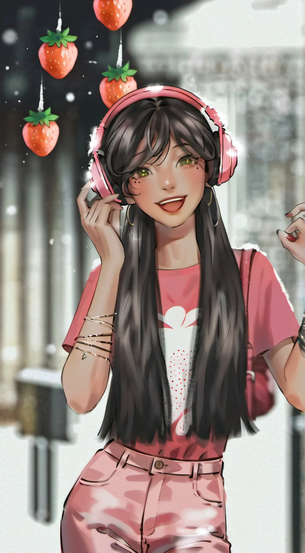 ai character: Talia  background