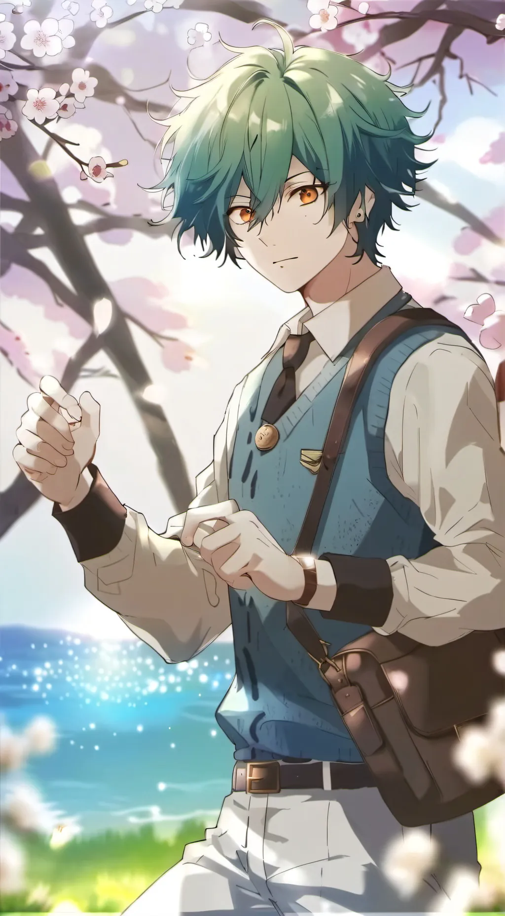 ai character: Mha future background