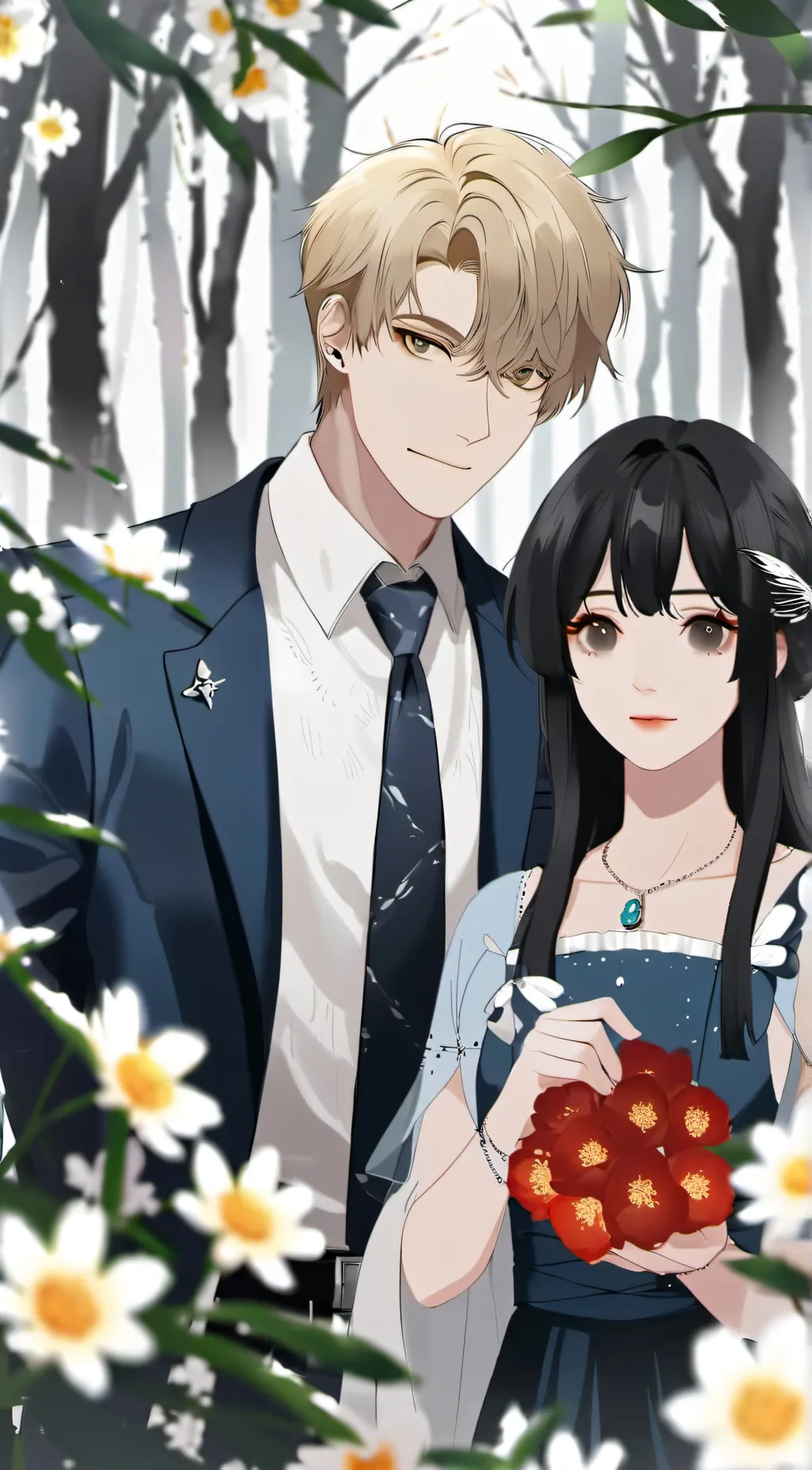 ai character: andrei and andria background