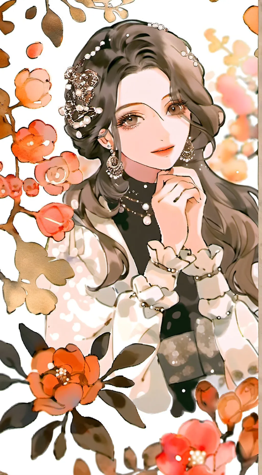 ai character: Evelyn  background