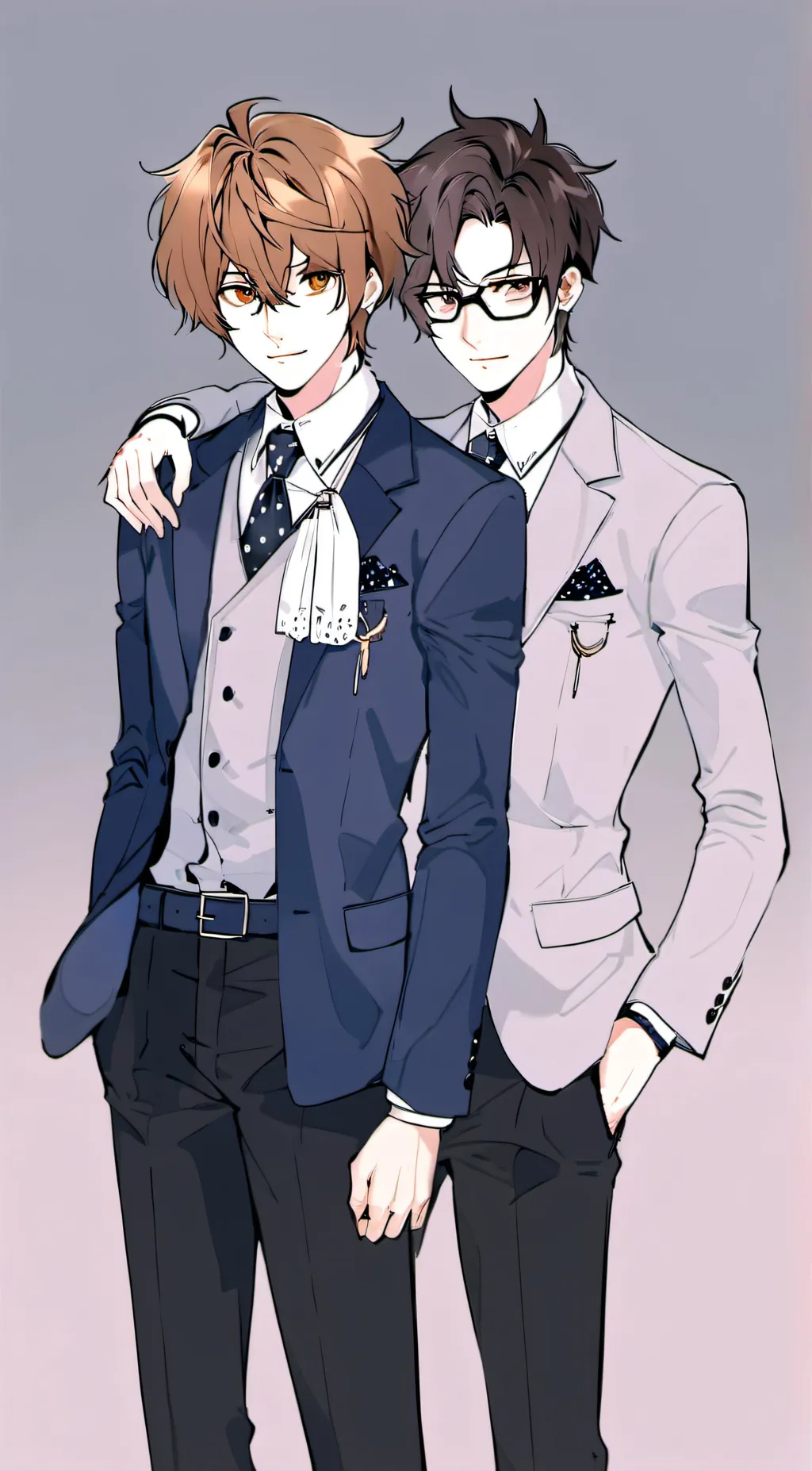 ai character: Lucas and Levi  background