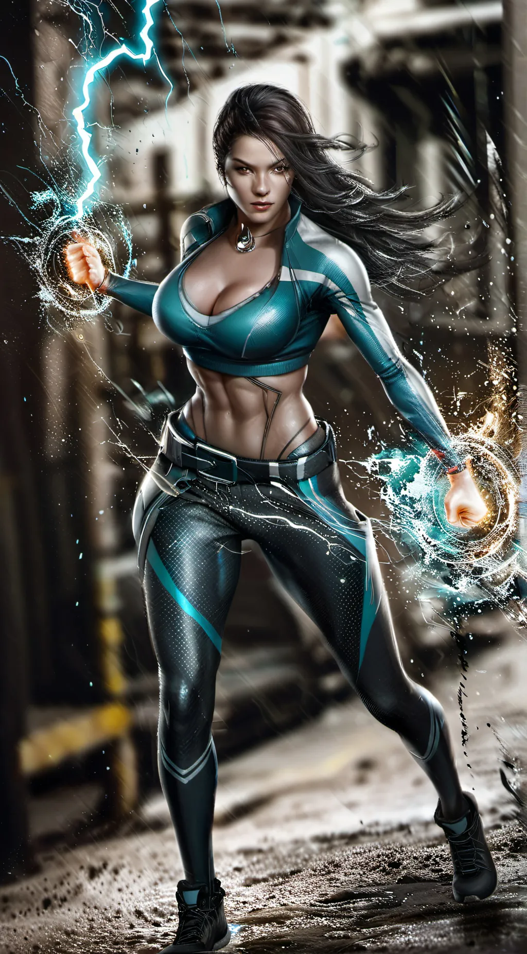 ai character: sarah background