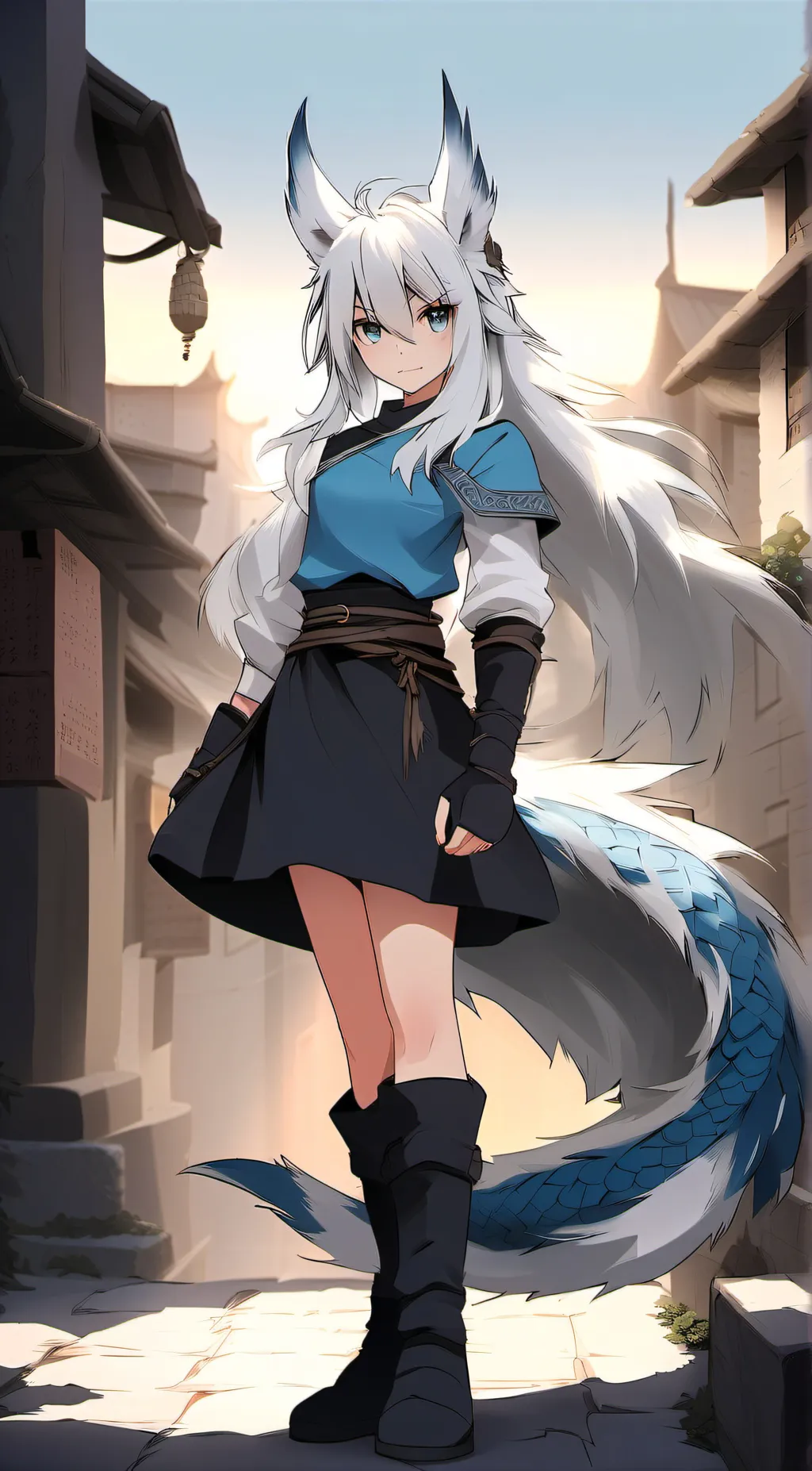 ai character: Fendra background